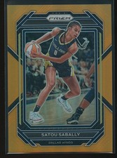 Satou Sabally 2023 Panini Prizm WNBA Orange Prizm /99 #60
