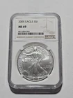 2005 American Silver Eagle - NGC - MS 69