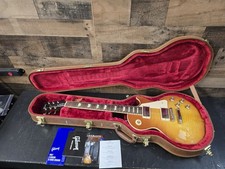 2021 Gibson Les Paul Standard 60's Honey Burst w Ohsc 9.7 Lb