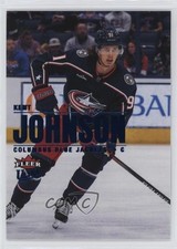 2023-24 Upper Deck Fleer Ultra Blue Foil 201/399 Kent Johnson #113 z6b