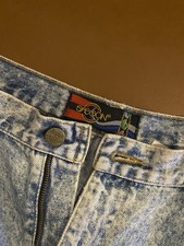 Sasson Women s Vintage 90s Acid Wash Blue Straight Leg Jeans Size 16