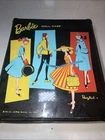Vintage BLACK BARBIE CASE with Barbie And Accessories