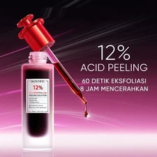 SKINTIFIC 12% Acid Peeling Solution Serum -  30ml