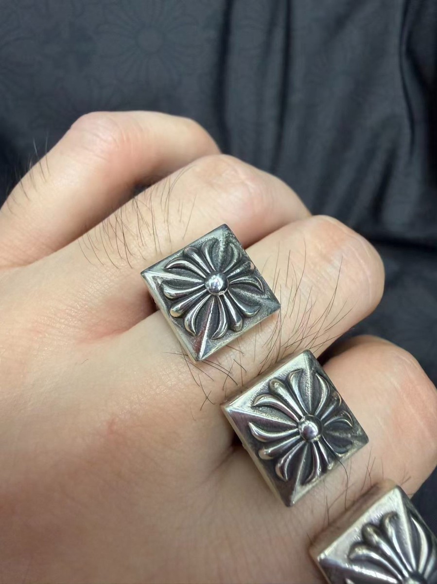 Chrome Hearts Brass Knuckle/ Double Finger Ring Size 10/11 | eBay