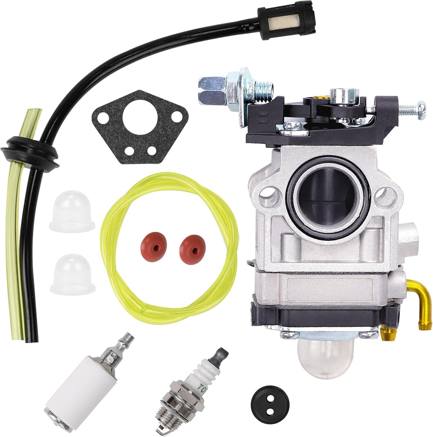 Carburatore 52cc Ricambio per Decespugliatore 43cc 49cc Kit Pronto