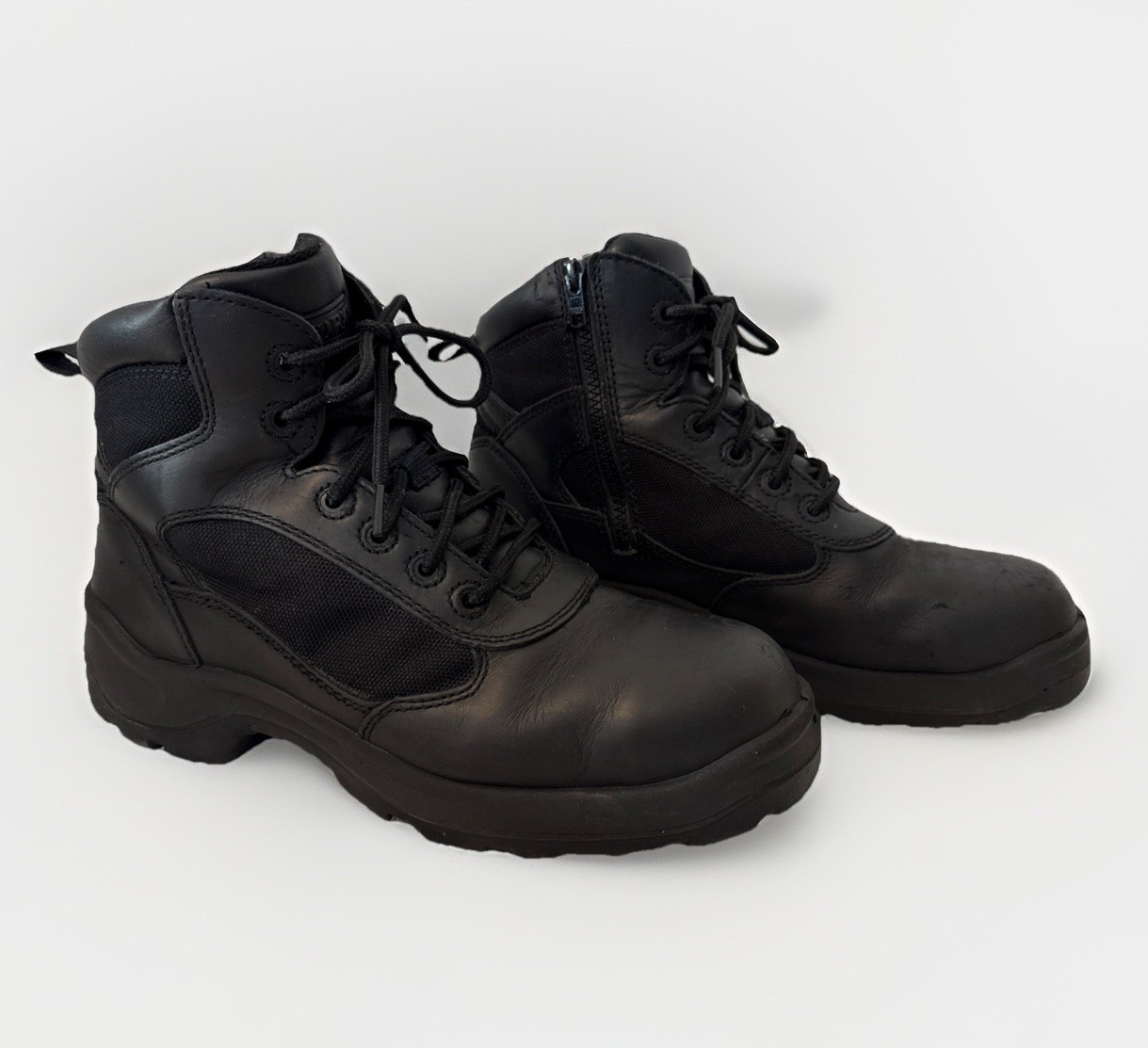 Work Boots WORX Men’s Red Wing Electrum 6” Soft Toe Blk Leather ASTM Sz 10M 6266