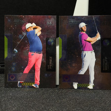 RARE 2021 Skybox Metal Universe Champions 94 Pat Perez Matthew Wolff 41 LIV GOLF