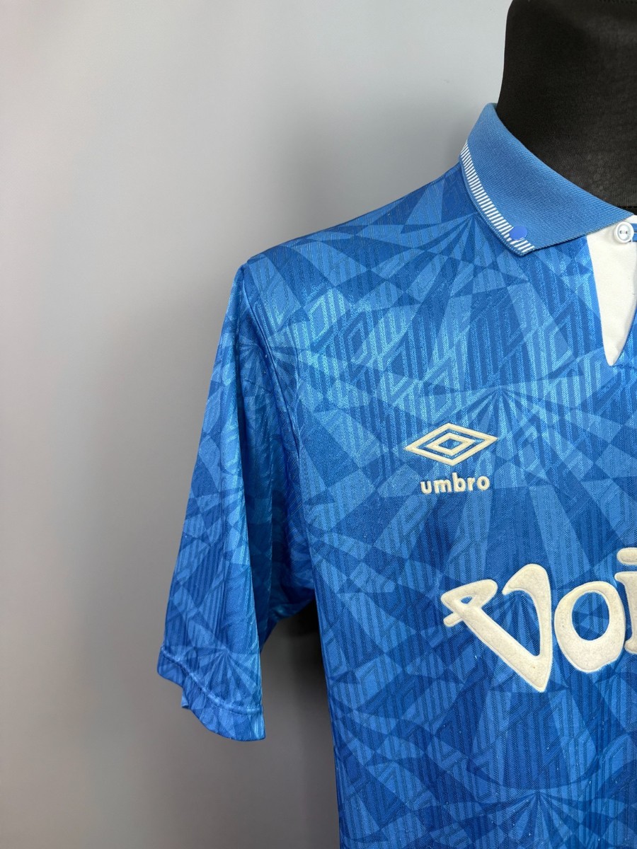 NAPOLI 1991 1993 HOME SHIRT FOOTBALL SOCCER JERSEY UMBRO MENS SIZE