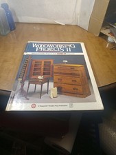 Vintage 1985 Woodworking Projects II Hardback Book