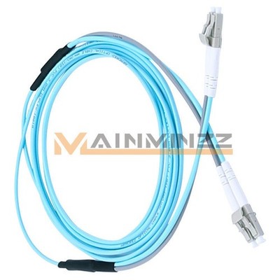 120M 10G OM3 Armored Cable Fiber Patch Cord LC to LC 3.0mm MM 50/125 Duplex *bn