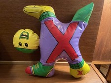 Vintage 1971 The Letter People Inflatable Alphabet LETTER X Arista Taiwan 70's