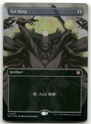 Sol Ring (Borderless) Foil Promo #427 - Commander: Secrets of Strixhaven