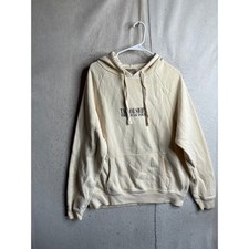 Taylor Swift The Eras Tour Hoodie Beige Cream Graphic Concert Merch Medium
