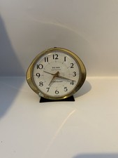 Vinage Westclox Big Ben repeater white face Alarm Clock Made In Scotland