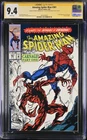 Amazing Spider-Man 361 Cgc 9.4 1992 SS Signed Mark Bagley David Michelinie