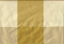 100 silk taffeta buffalo check. Schumacher fabric. by the yard. 54" wide.