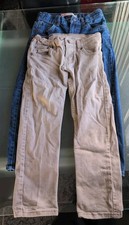 Levi's 510 Skinny Boys Grey Jeans Size 8 REG Cotton Denim  Blue 505 Reg 24x22