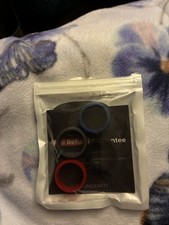 ThunderFit BornVic Silicone Wedding Rings - 4 Pack- Size 11- Assorted Styles NEW