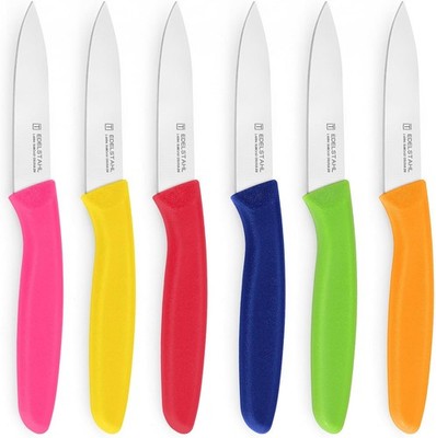 Paring Knife,Stainless Steel Paring Knives Set of 6,Sharp Vegetable&Fruit Knifes