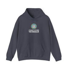 Coast Guard Veteran 2 Unisex Heavy Blend Hoodie