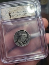 Engraved “Hobo Nickel” Coin-ICG GENUINE-Hobo Style Buffalo Nickel 