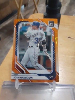Josh Hamilton 2026 Donruss Optic Orange Velocity #54