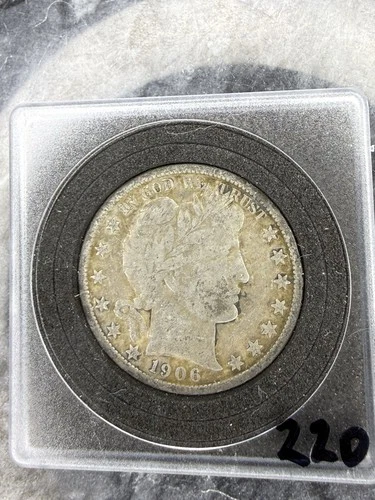 1906-O Barber Half Dollar #220