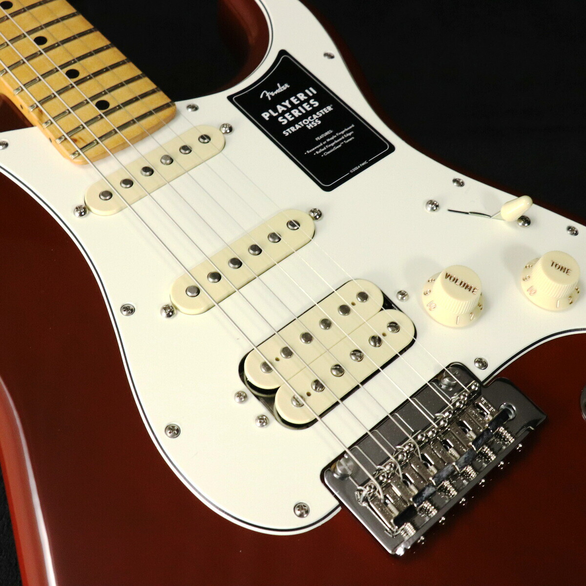 Fender Player II Stratocaster HSS Chambered Transparent Fender Player II Stratocaster HSS Chambered Transparent