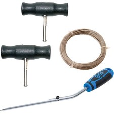 BGS AUTOGLAS SCHNEIDEDRAHT-SET für FRONTSCHEIBE AUSTRENNDRAHT MONTAGESATZ 4-tlg.