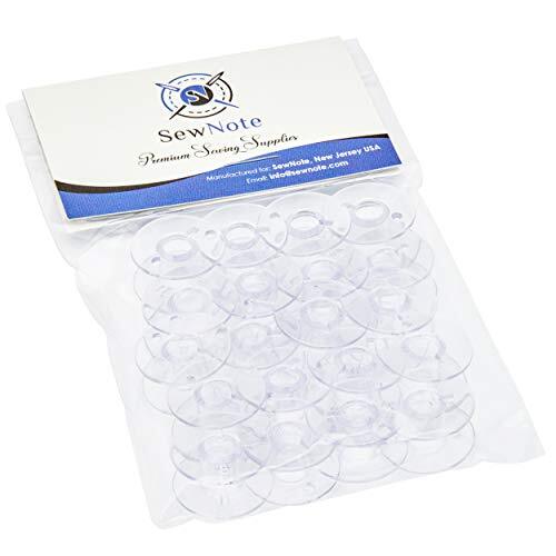 Sewing Bobbins for Janome Sewing Machine - 20 Pack Embroidery Bobbins - Compa...