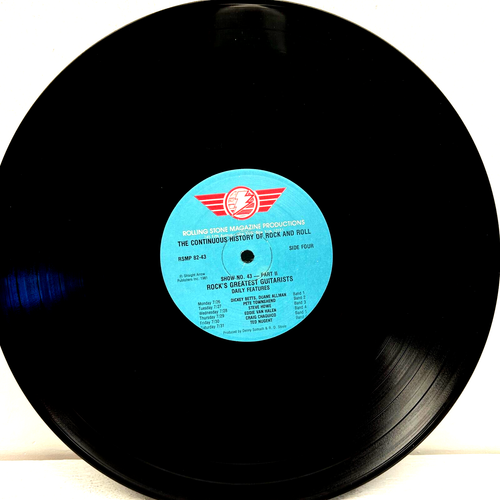 The Continuous History of Rock n Roll #43 V/A 1982 Vinyl Rolling Stone Mag Prod - Picture 5 of 5