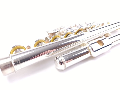 Reconditioned Yamaha 461 (~462/482) Silver Pre-Pro Intermediate Flute +Warranty - Picture 8 of 9