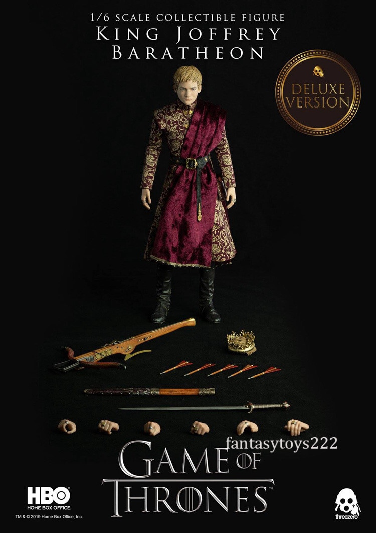 その他 ThreeZero1/6KingJoffrey Baratheon 3Z0070 Threezero 3Z0070 1/6 KING JOFFREY BARATHEON Deluxe Ver. Action