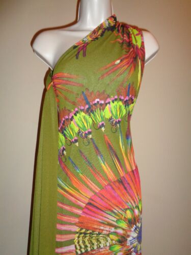SPECTACULAR, CRAZY RARE, NWT JEAN PAUL GAULTIER FLORAL PRINT MAXI DRESS - Picture 2 of 12