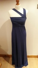 Bnwt NEW size uk 12 10 NOUGAT London Blue Party Occasion Night Out Dress Fitted