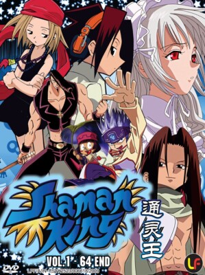 Shaman King Vol.1-64 END Complete Anime DVD [English Subtitles] [Free Gift]