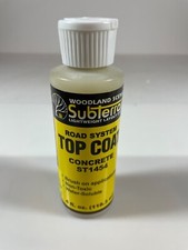 Woodland Scenics ST1454 Top Coat Road System Concrete 4fl oz 118ml