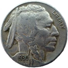 1930-S Buffalo Nickel - VF - Full Horn