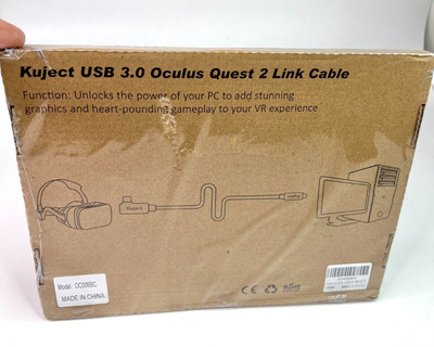Kuject USB 3.0 Oculus Quest 2 Link Cable 20 FT Charger For VR Headset Gaming NIB