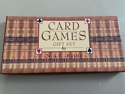 Card Games Gift Set by N.A.C. Bathe