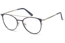 CAPRI OPTICS DICAPRIO DC174 UNISEX EYEGLASSES 52-20-140 BLUE/GOLD W/ SOFT CASE