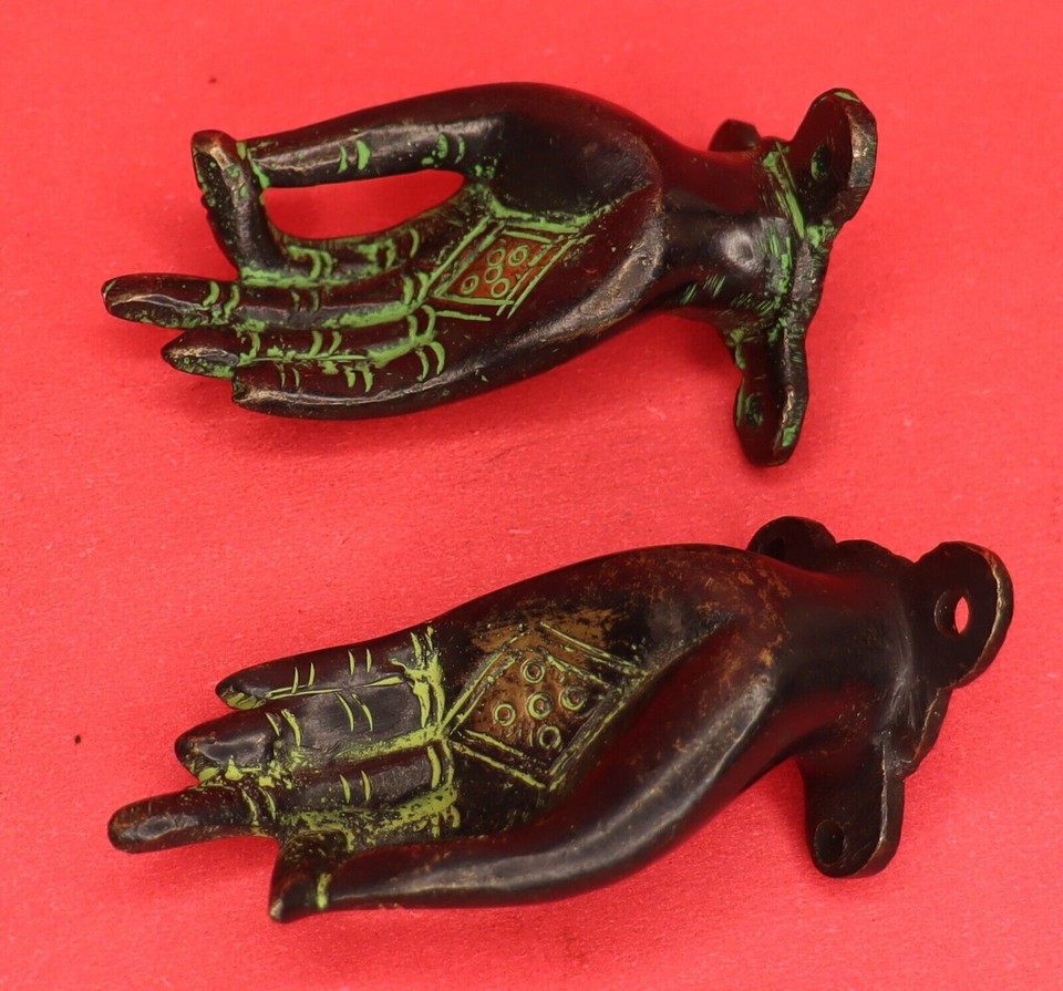 Lady Hand Vintage Finish Handmade Brass Drawer Door Pull Handle