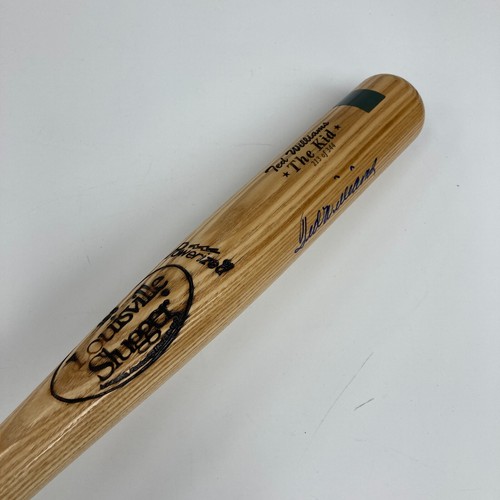 Beautiful Ted Williams Signed "The Kid" Baseball Bat Beckett COA - Picture 6 of 11
