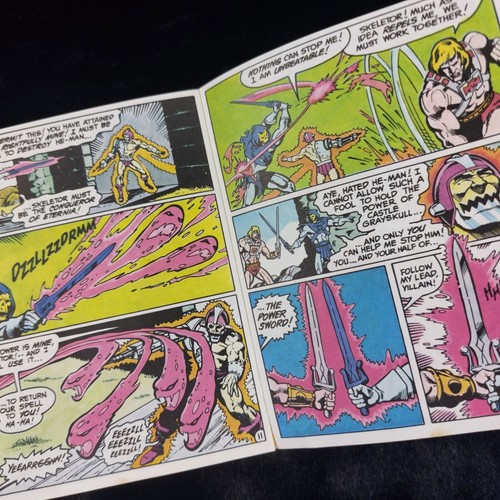 1982 Masters of the Universe Vintage Mini-Comic The Menace of Trap JawMattel - Picture 3 of 4