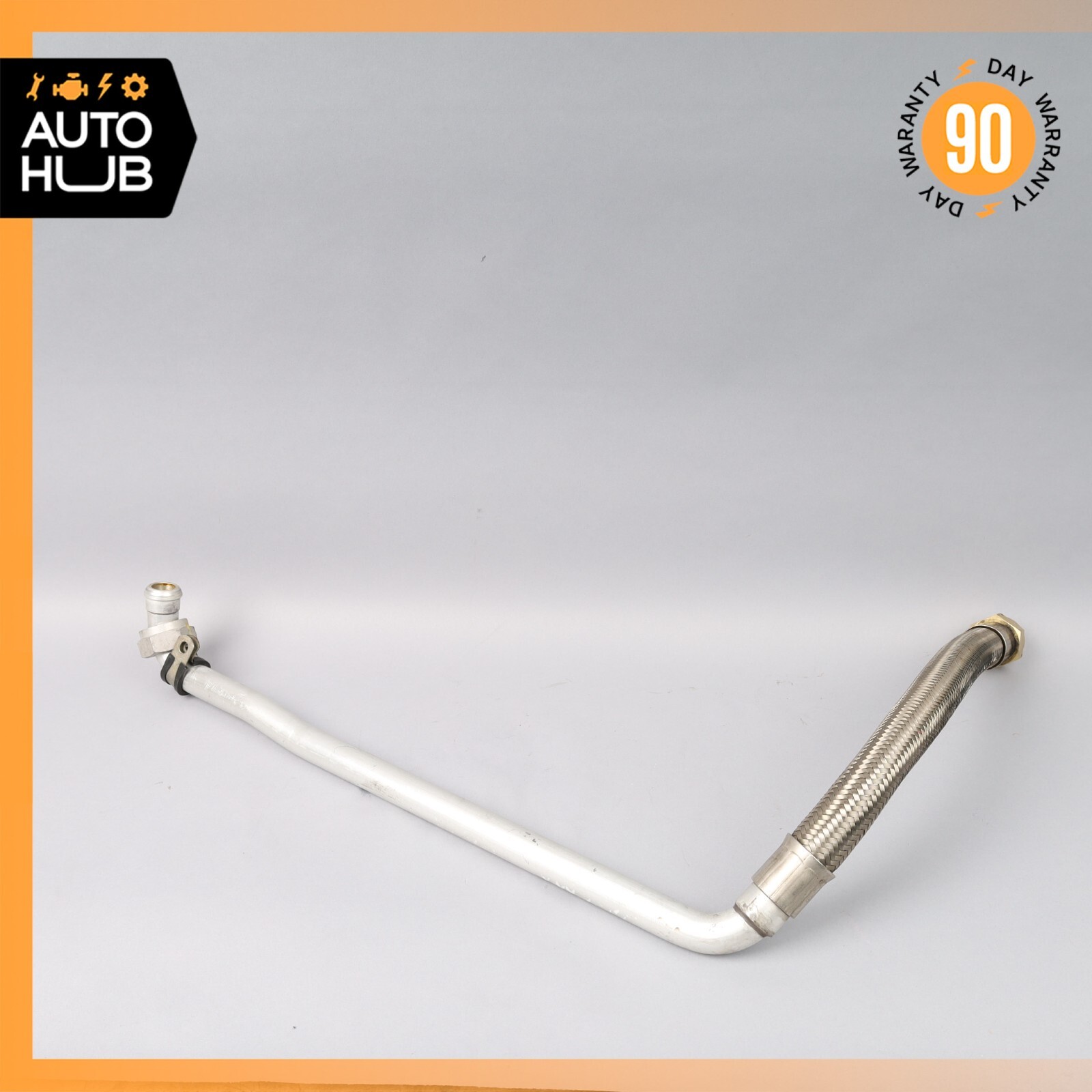 02-07 Maserati Spyder 4200 GT M138 Engine Heat Exchanger Oil Feed Line OEM 49k
