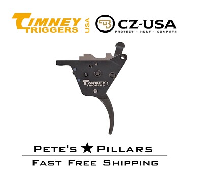 Timney Trigger #457 CZ 457 Curved Adjustable 10oz  to 2 Lb Target Trigger