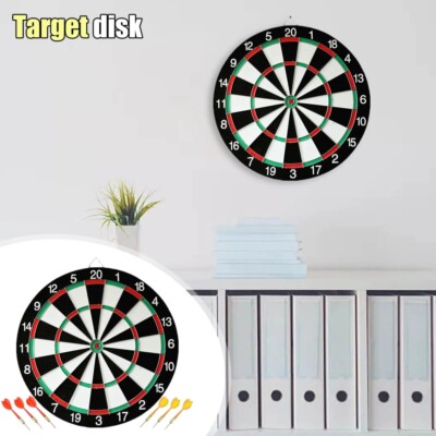Dartscheibe inklusive 6Tlg Dartpfeile Steeldarts Dartboard Dart Board Dartspiel