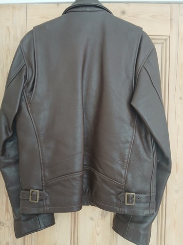 Giacca di pelle Shangri-la Heritage MARRONE taglia XL - Foto 2 di 13