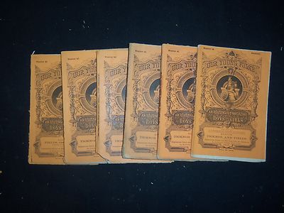 1868 OUR YOUNG FOLKS MAGAZINE - LOT OF 6 ISSUES - WR 1155