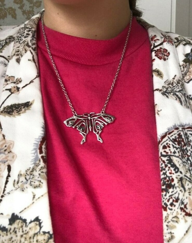 Mia Necklace Donna Butterfly Necklace Pendant Sterling Butterfly - Main Image